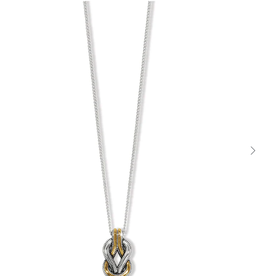 Brighton Brighton Gold/Silver Interlok Harmony Pendant Necklace