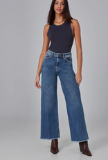 Lola Jeans Lola MILANDIS  Medium Wash Denim Hi-Rise Wide Leg Jean KH