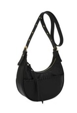 KAYLA + AVA KAYLA + AVA Light Black Crescent Cross-body/Shoulder Bag BO