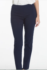 Slimsation Slim-Sation  Mid-Night Navy Textured Detail Pull On Pant AK