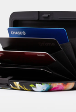 Monarque Moarque Armored Wallet Art Glass Stargazer RFID PROTECTED O