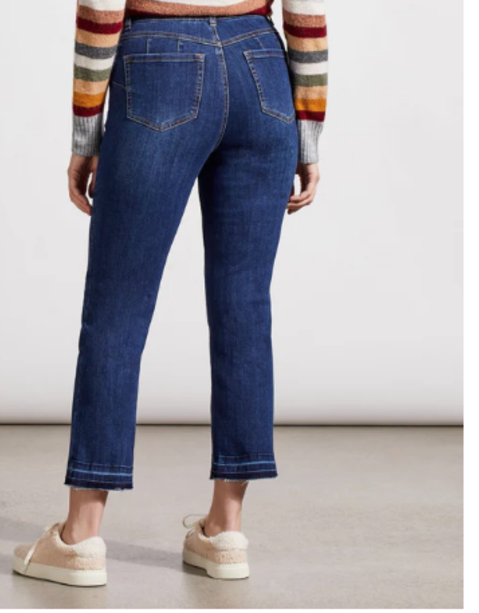 Tribal Tribal 5560O Blue Moon  Sophia Curvy Hugging Denim Pant