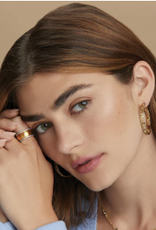 Brighton Brighton Contempo Gold Medium Hoop Earring