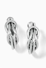 Brighton Brighton Silver Interlok Harmony Hoop Earring