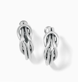 Brighton Brighton Silver Interlok Harmony Hoop Earring