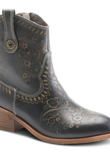 Spring Step Spring Step Galop Black  Short Cowboy Boot HK