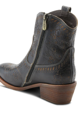 Spring Step Spring Step Galop Black  Short Cowboy Boot HK