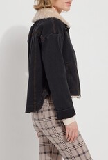 Lysse Lysse Black Denim Midtown Button Front Jacket