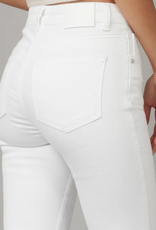 Lola Jeans Lola Denver White HI Rise Straight Leg Jean CR