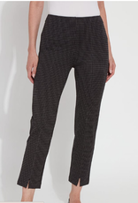 Lysse Lysse Black/White Criss Cross Check Print Pull On Pant  CC