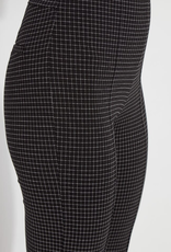 Lysse Lysse Black/White Criss Cross Check Print Pull On Pant  CC