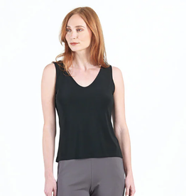 Clara Sun Woo Clara Sun Woo TKY Black Basic Reversible Tank