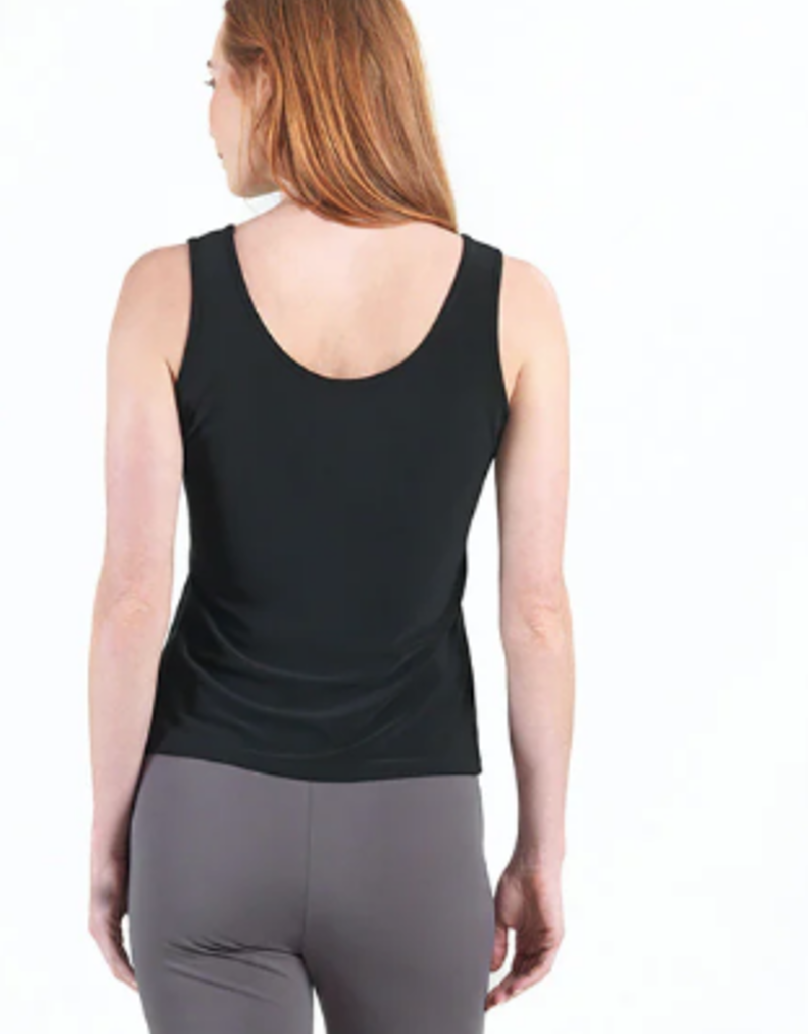Clara Sun Woo Clara Sun Woo TKY Black Basic Reversible Tank