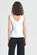 Clara Sun Woo Clara Sun Woo TKY White Basic Reversible Tank
