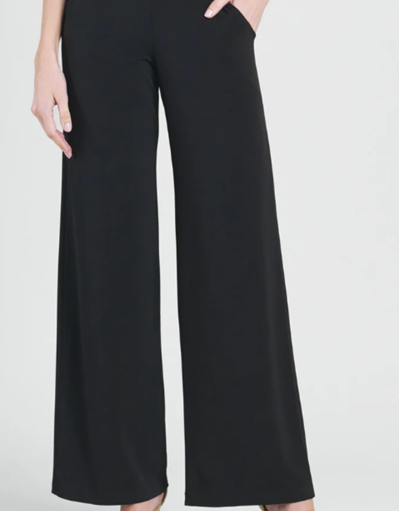 Clara Sun Woo Clara Sun Woo Black  Wide Leg Pocket Pant AK