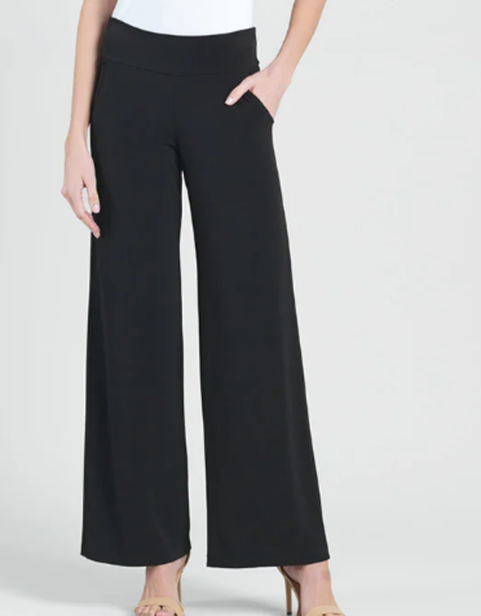 Clara Sun Woo Clara Sun Woo Black  Wide Leg Pocket Pant AK