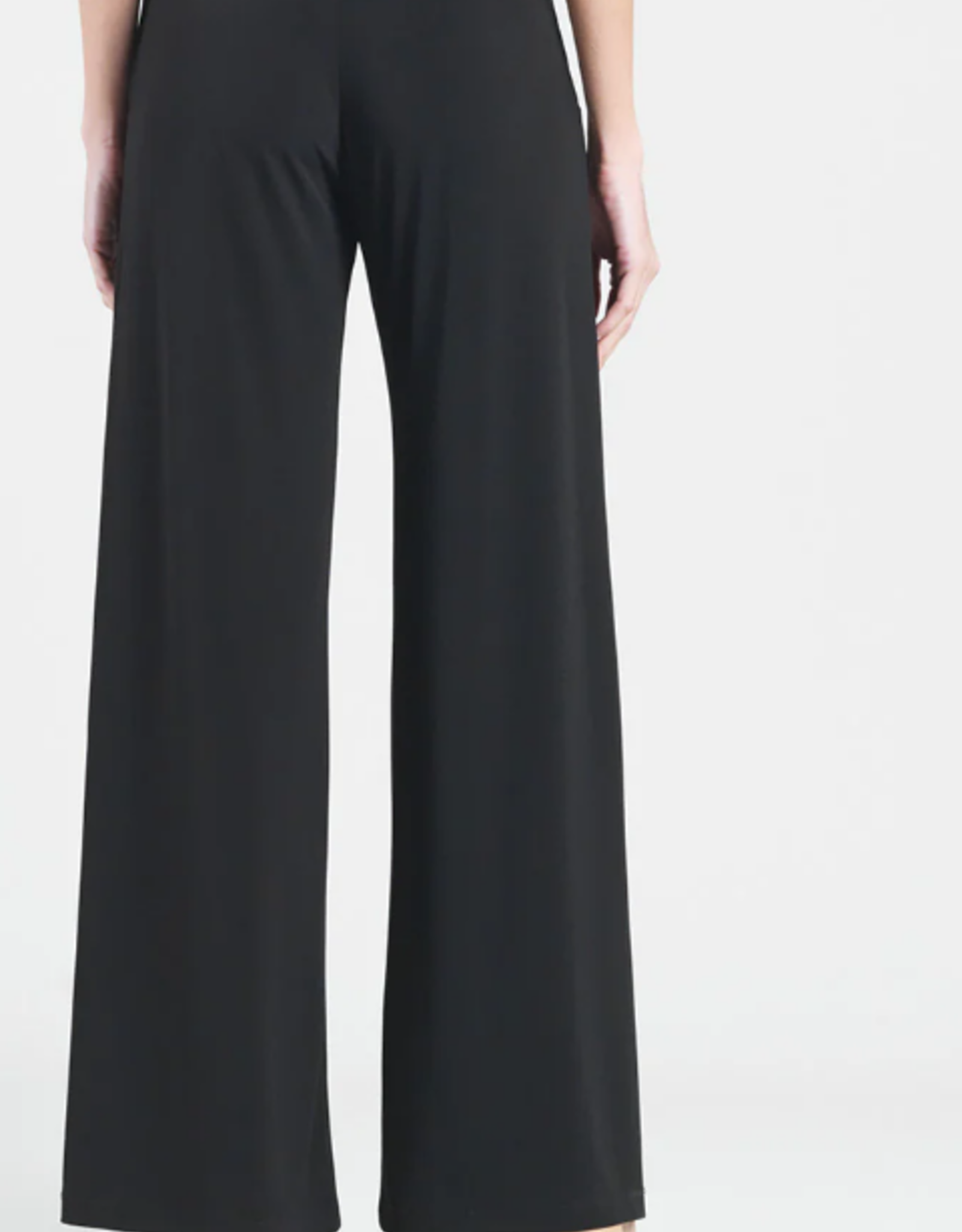 Clara Sun Woo Clara Sun Woo Black  Wide Leg Pocket Pant AK