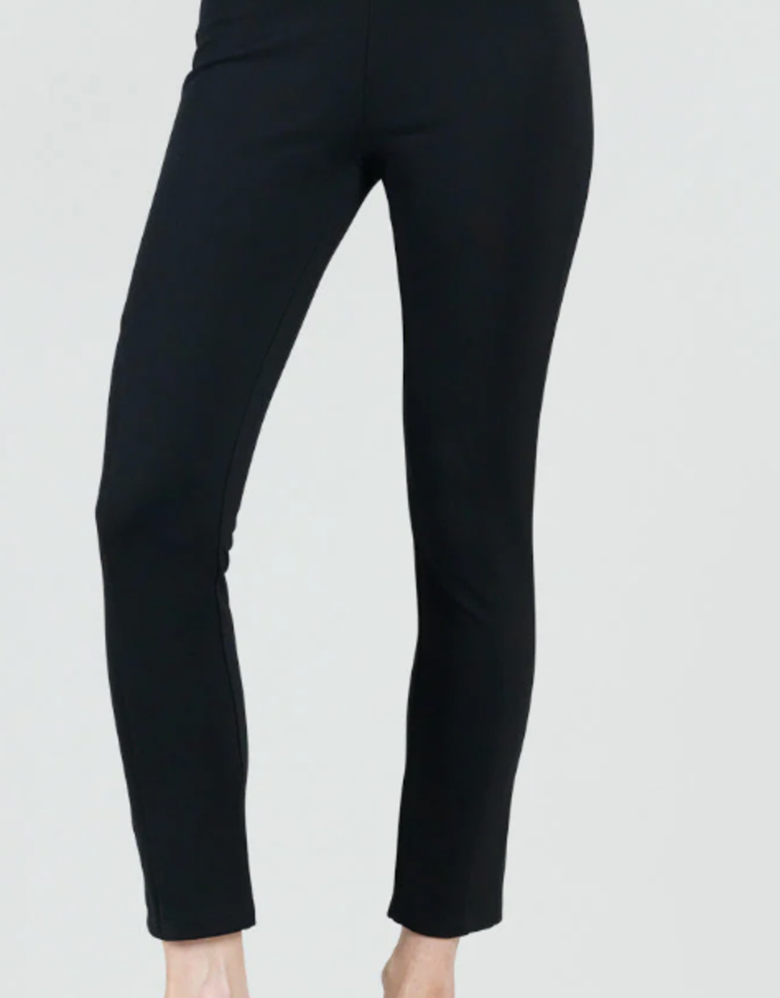 Clara Sun Woo Clara Sun Woo Black Signature Straight Leg Pant AE