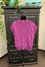 Shannon Passero Shannon Passero Raven  Violet Knit pull Over Vest CC