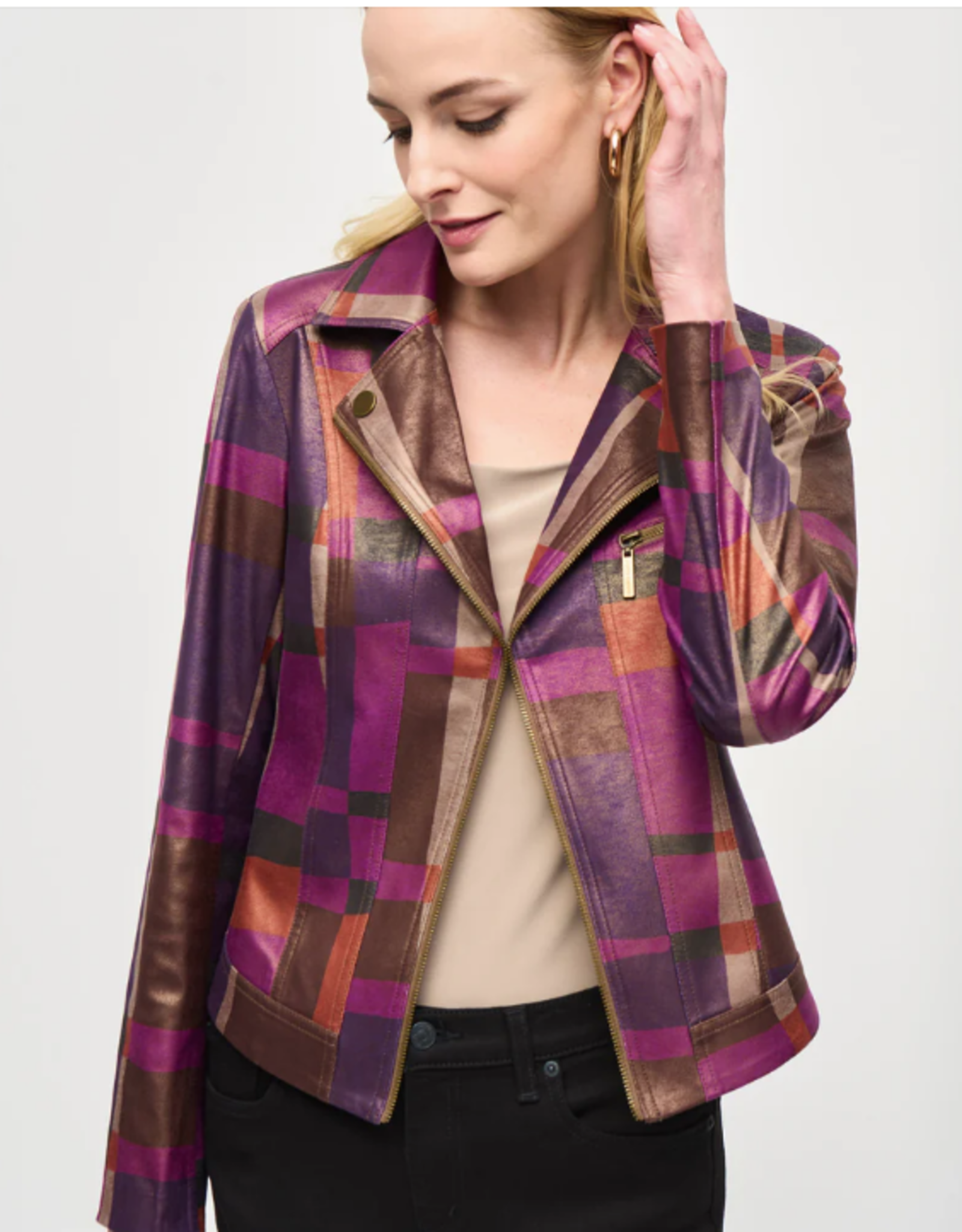 Joseph Ribkoff Joseph Ribkoff  Multi Color Bohemian Flair with Modern Edge  Jacket