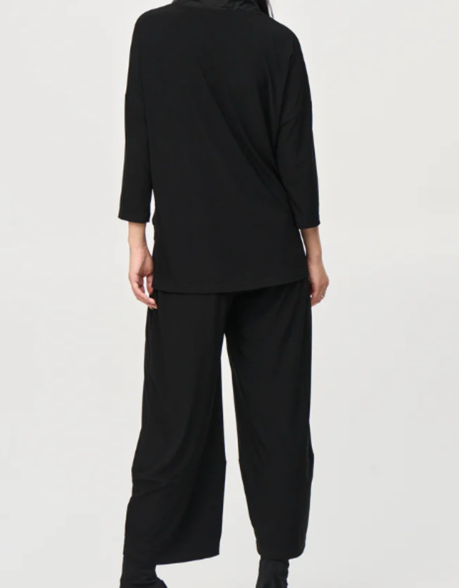 Joseph Ribkoff Joseph Ribkoff  Black Cowl Neck Jumpsuit BLS