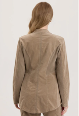 Wearables Wearables West Brooke Tan/Tanglwood  One Button Blazer CC