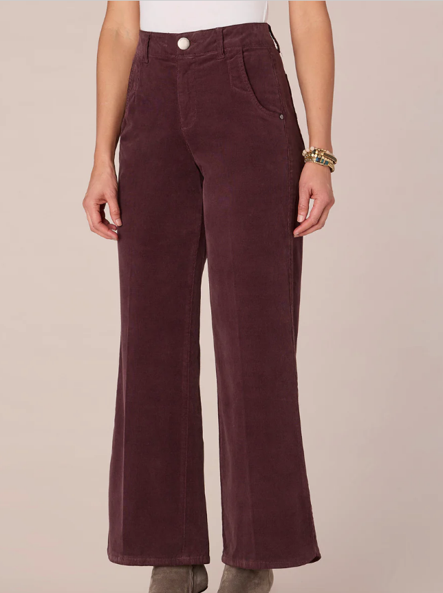 【BAON】Hibis corduroy washed wide pants Be Free Corduroy Pants for Women – Half-Moon Outfitters