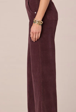 Democracy Democracy B258OPQES Sky Rise  Raisin Wide Leg Corduroy  Pant AA