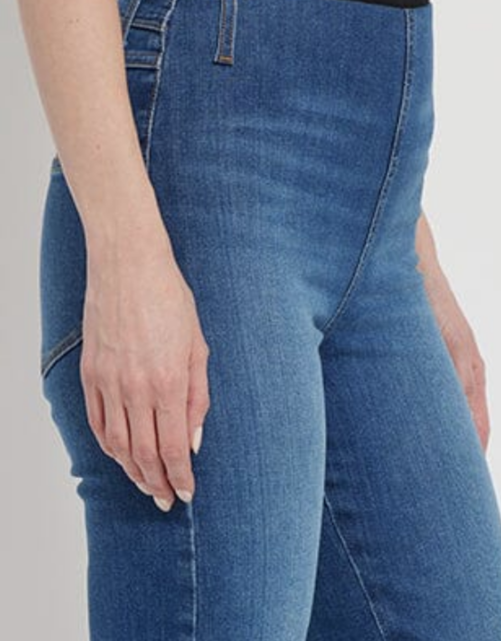 Lysse LYSSE ‘HOLDING POWER’ PREMIUM DENIM RELAXED STRAIGHT JEAN OE