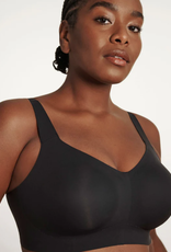 Evelyn Bobbie Evelyn Bobbie Black Wireless Push-Up Beyond Bra w/Back Clasp AS