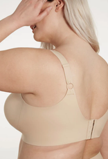 Evelyn Bobbie Evelyn & Bobbie Sand Beyond Wireless Push-Up Bra w/Back Clasp