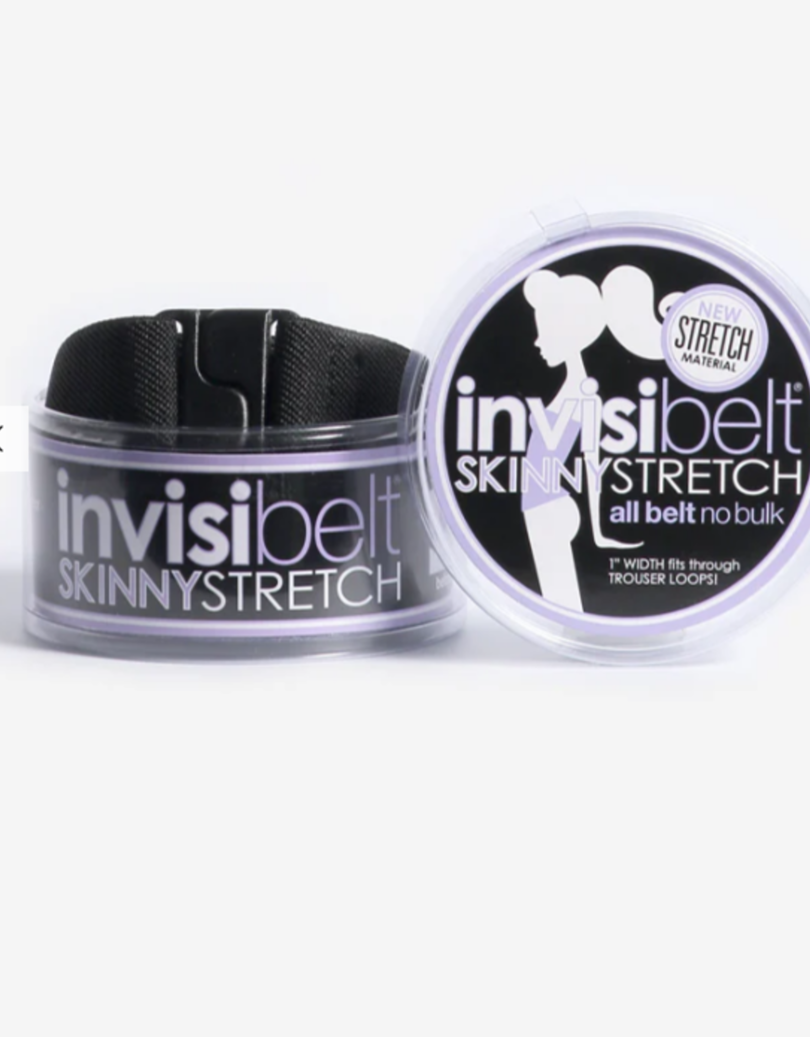 Invisibelt Invisibelt Black Adjustable Stretch 1" Belt  BA