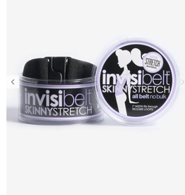 Invisibelt Invisibelt Black Adjustable Stretch 1" Belt  BA