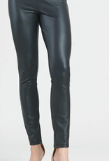 Clara Sunwoo Clara Sun Woo Liquid Black Leather Sheen Signature Legging