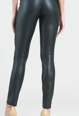 Clara Sunwoo Clara Sun Woo Liquid Black Leather Sheen Signature Legging