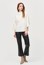 Joseph Ribkoff Joseph Ribkoff Vanilla Mock Neck 3/4 Dolman Sleeve Boxy Top SA