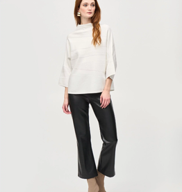 Joseph Ribkoff Joseph Ribkoff Vanilla Mock Neck 3/4 Dolman Sleeve Boxy Top SA