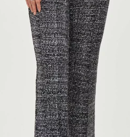 Joseph Ribkoff JOSEPH RIBKOFF Black / White Abstract Print Flare Pant  SA