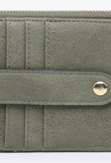 Jen and Co Jen & Co Olive Credit Card Sleeve