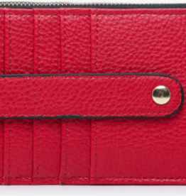 Jen and Co Jen & Co Red Credit Card Sleeve