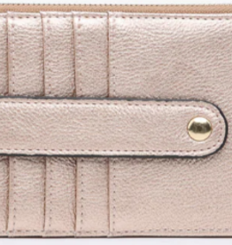 - Jen & Co Gold Credit Card Sleeve BL