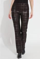 Lysse Lysse Elysse Pant Neoprene Night Out Plaid Flare Pant KH