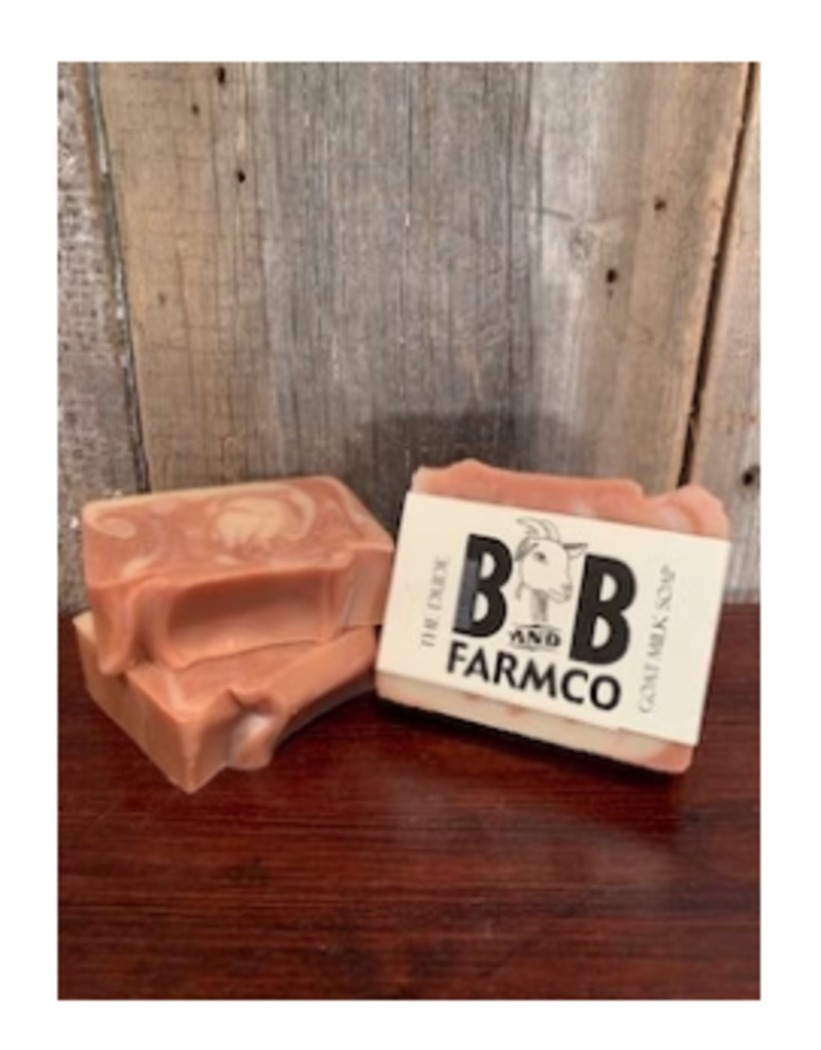 B and B Farm Co B and B FARMCO The Dude Goat Milk Soap