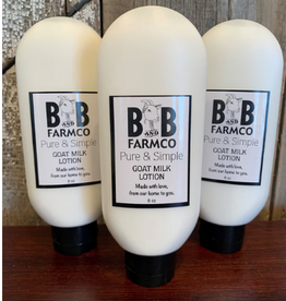 B and B Farm Co B and B FARMCO  Pure & Simple Lotion