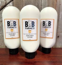 B and B Farm Co B and B FARMCO Oatmeal Milk & Honey Lotion