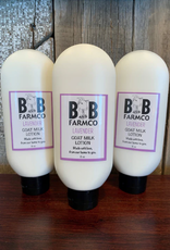 B and B Farm Co B and B FARMCO Lavender Goat Milk Lotion B and B Farm Co B and B FARMCO Lavender Goat Milk Lotion