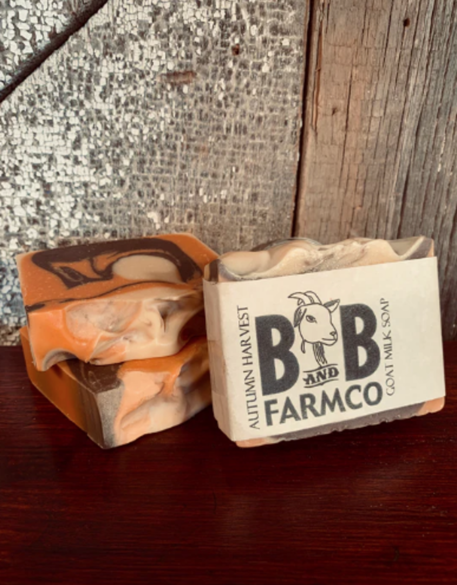 B and B Farm Co B and B FARMCO Autumn Harvest Goat Milk Soap