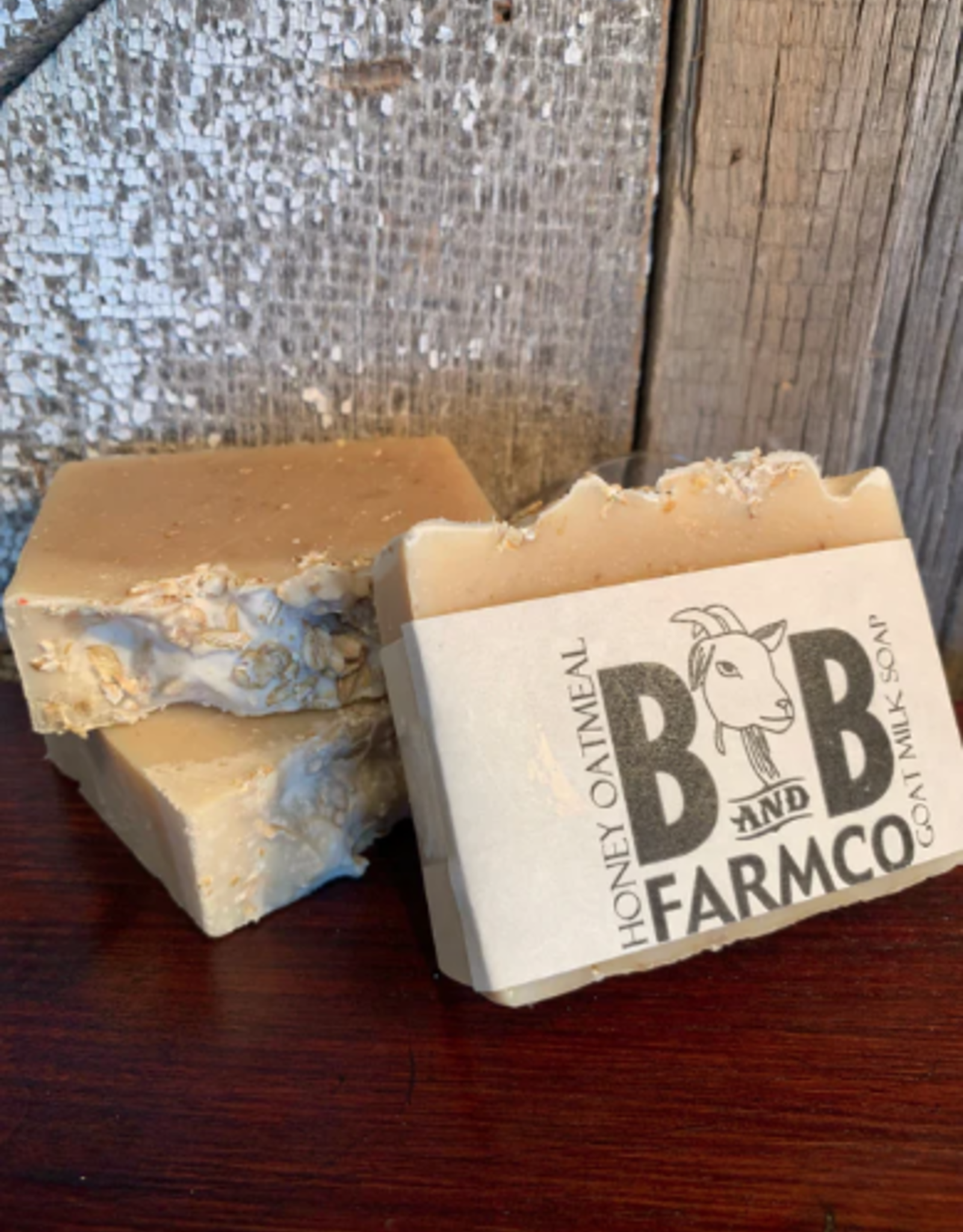 B and B Farm Co B and B FARMCO Oat Milk & Honey Goat Milk Soap
