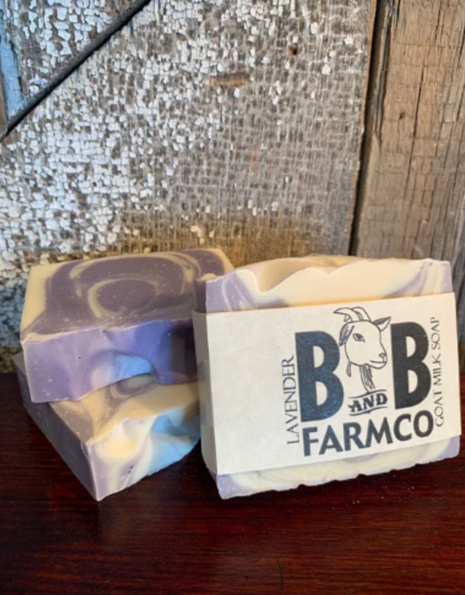 B and B Farm Co B and B FARMCO Lavender Goat Milk Soap