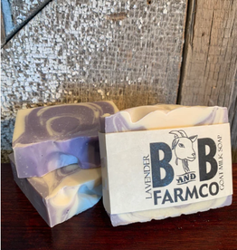 B and B Farm Co B and B FARMCO Lavender Goat Milk Soap